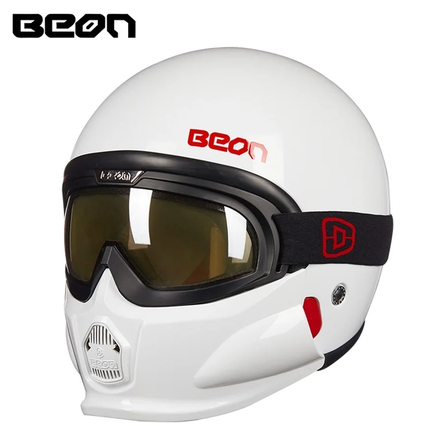 1 шт., винтажный шлем с открытым лицом 3/4, уникальный шлем Vespa Moto Casque Casco Capacete, мотоциклетный шлем с goggle