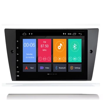 

android 10 4+64G 9"Touch Screen car gps navigation for bmw e90 E91 E92 GPS 3G Bluetooth Radio USBSteering wheel Free map Camera