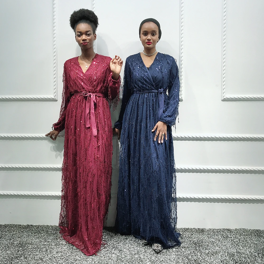 kaftan dress with hijab