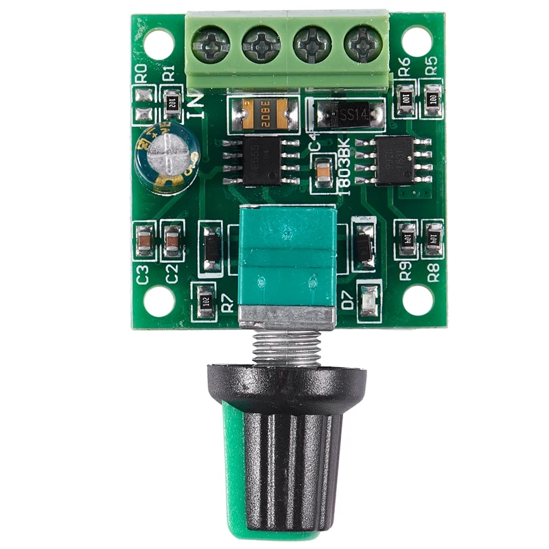 DC 1 8 V 3V 5V 6V 12V 2A контроллер скорости двигателя 30W ШИМ 1803b K7|Контроллер двигателя| |