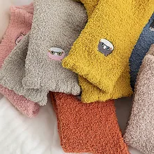 LNCDIS, 5 пар, женские носки, хлопковые, модные, с вышивкой, с котом, плотные, теплые, зимние, забавные, высокие, черные, Harajuku Skarpetki