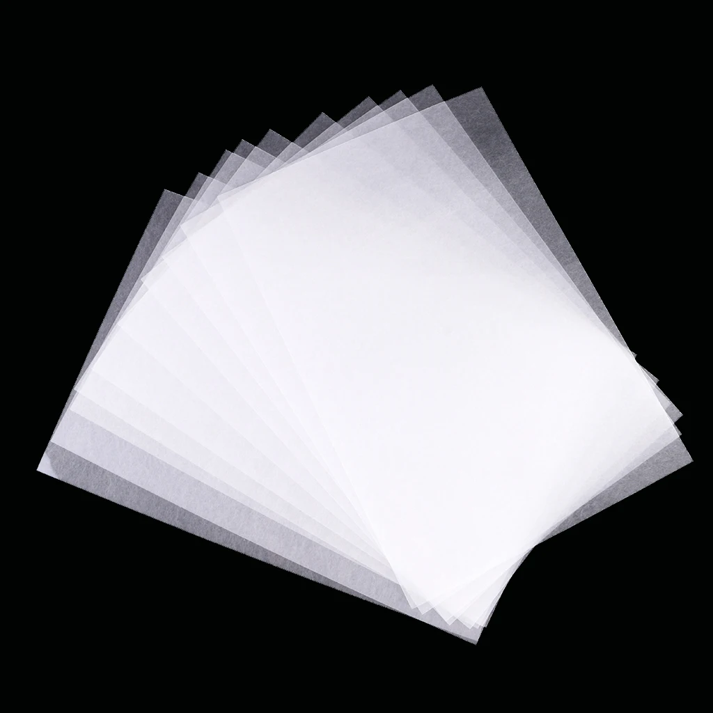 20pcs Clear Shrink Film Sheets  Shrinkable Paper For DIY Crafts Supplies