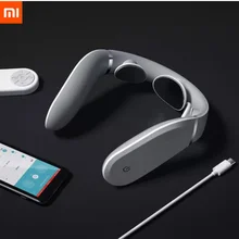 Xiaomi Jeeback шейный массажер G2 TENS импульсный массажер для спины и шеи с дальним инфракрасным нагревом забота о здоровье Расслабляющая работа с приложением Mijia