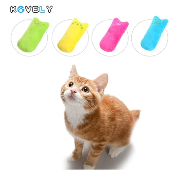 

Scratch Crazy Cat Cute Pillow Finger Shaped Dog Cat Toys Kicker Catnip Toy Teeth Grinding Toys