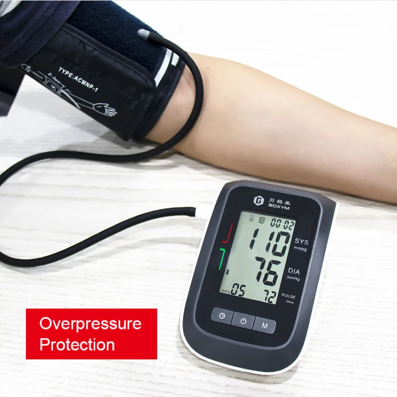 

Medical Equipment Digital Upper Arm blood pressure monitor Tensiometro Tonometer Sphygmomanometer monitor de presion arterial