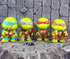 Diffuse Will аниме Tmnt2012 версия 4-Мобильный Черепашки-ниндзя фигурка модель гаража комплект