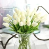 31Pcs Tulips Artificial Flower Real Touch Tulipe Flowers Fake Flowers Wedding Decoration Flowers Christmas Home Garden Decor ► Photo 1/6