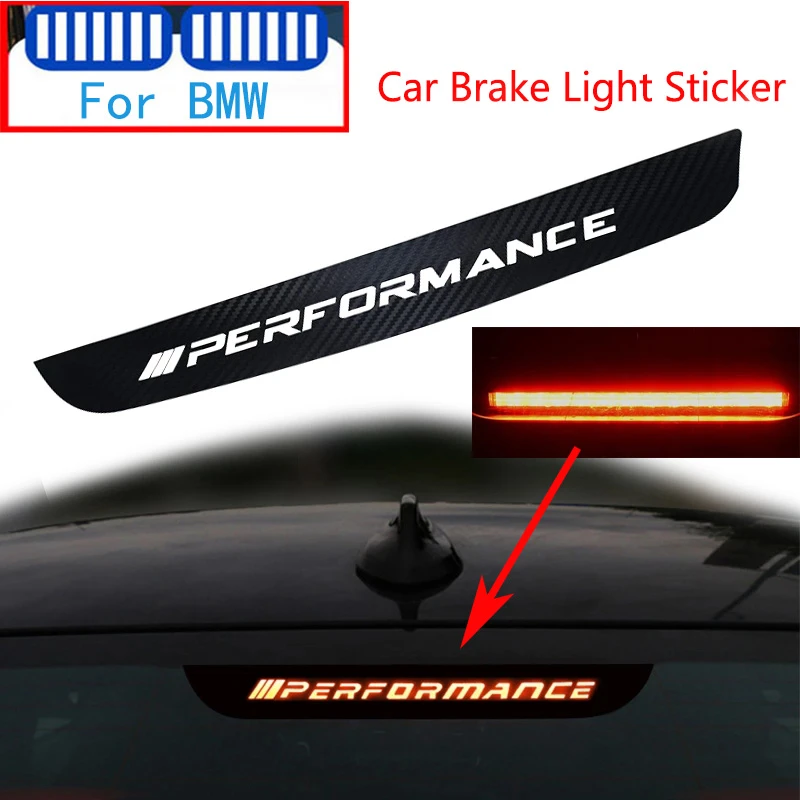 Carbon M Performance Car Brake Lights Decorative Sticker For Bmw X1 X3 X5 X6 X7 E84 F26 F48 F49 F25 G01 E70 E71 F15 F16 G07 F18 Car Stickers Aliexpress