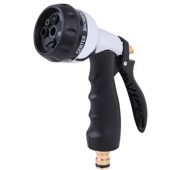 

Garden Water Hose Nozzle with 7 Spray Patterns Mutifunctional Home Yard Car Wash D08F