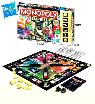 

Hasbro Gaming Monopoly Educational Leisure play Toys Classic English EMPIRE Monopoly Game Board Hobby Collectibles toys