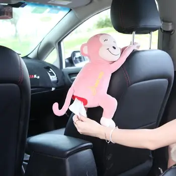 

Innovative Tissue Box Cute Monkey Toy Paper Napkin Box Cover Holder Napkin Box Paper Storage Box For Car Bathroom Bedroom