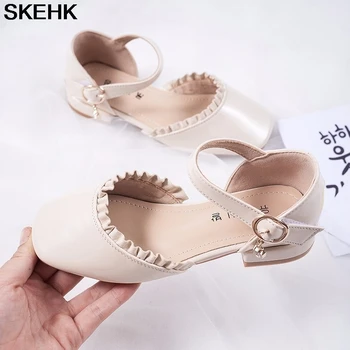 girls gold wedding shoes