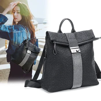 

bagbag Brand Women's 2020 New Style Fashion Anti-theft bagbag Large Capacity High Grade Sense Bag Western Style Pu Bag