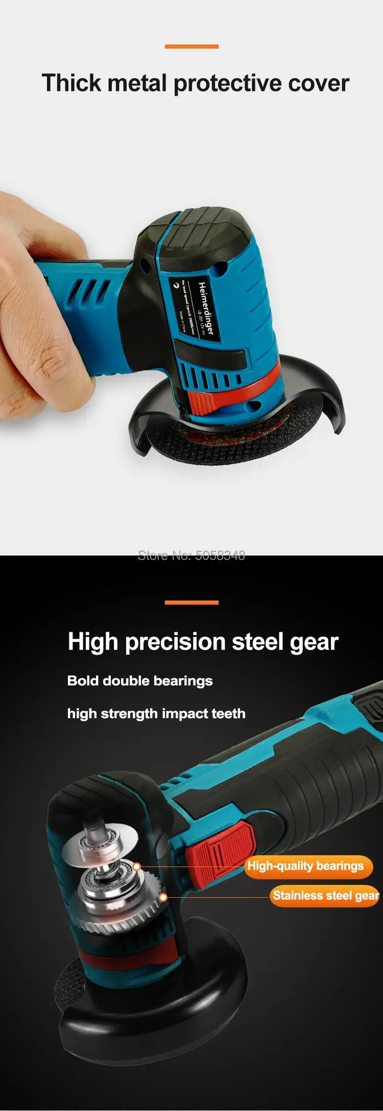 cortador sem fio com uma bateria