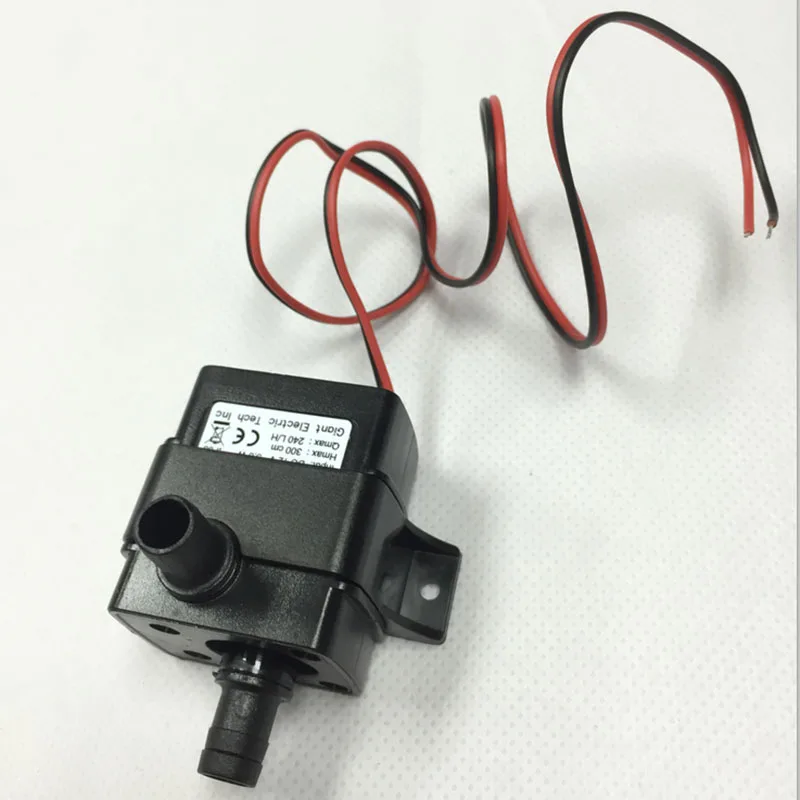 

Brand New Ultra-quiet DC 12V 4.2W 240L/H Flow Rate Waterproof Brushless Pump Mini Submersible Water Pump