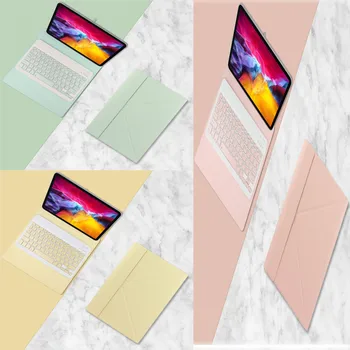 

Wireless Bluetooth Keyboard Case Leather Cover For iPad Air3/Pro 10.5/iPad 10.2 Detachable Wireless Keyboard+PU Cover