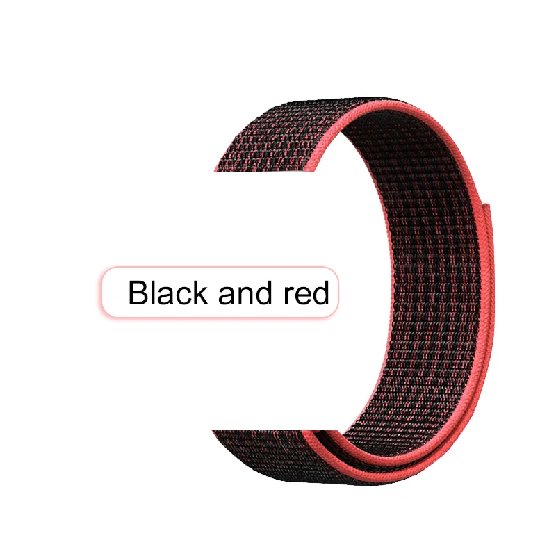 Ремешок спортивный для iwatch Band 3 нейлоновый тканевый браслет apple watch strap6 5 4 40 мм 44 42 38