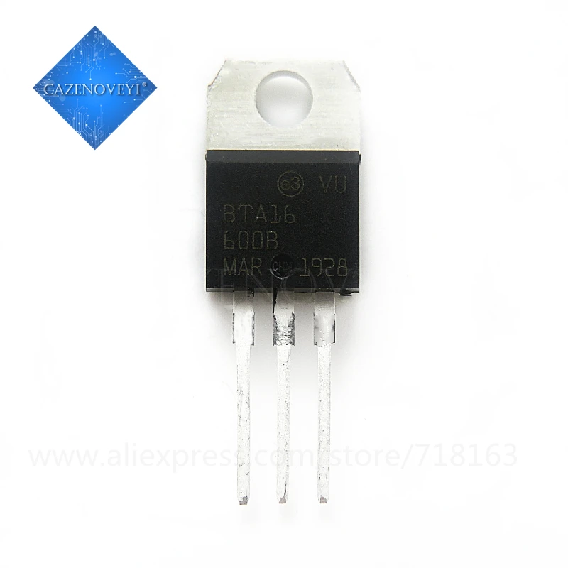 10 шт. / Лот BTA16-600B BTA16-600 BTA16 600V 16A TO-220 в наличии | Электронные компоненты и