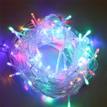 Led String Fairy Lights Decorative Led Lights USB Street Garland Christmas Light Outdoor Indoor Holiday Lighting