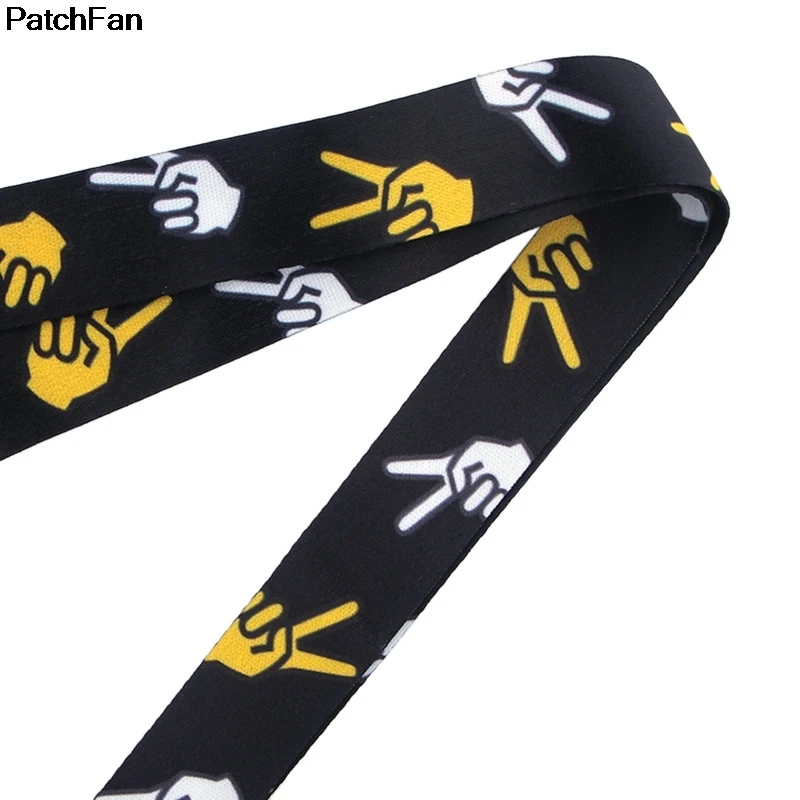 20 шт./лот Patchfan ножницы ручной палец шеи ремешки для ключей очки держатель для карт Бисера Брелок телефоны камеры лямки A2435