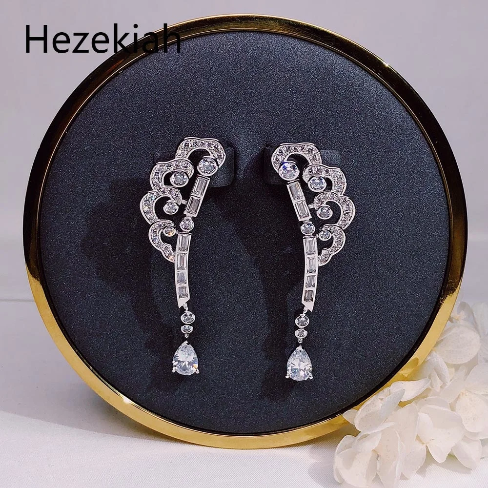 Celebrity Earrings Luxury High-end Quality Temperament Lady  Wholesale Fine Jewelry Trending Alternative Fashion