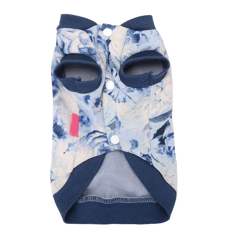 Одежда для домашних животных, свитер в китайском стиле, толстовка без рукавов для щенков, зимний теплый костюм для собак, кошек, жилеты, одежда для улицы
