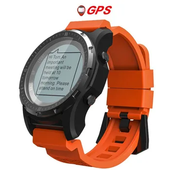 

S966 GPS Smart Watch Men Heart Rate Monitor Air Pressure Fitness SleepTracker Wristwatch Compass Altitude Sport Smartwatch