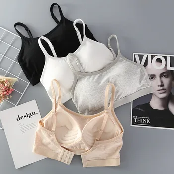 

Sitonjwly Summer Bra Bralette for Women's Underwear Push up Sexy Seamless Wire Free Lingerie plus Size Brassiere Sports Bra