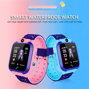 

Waterproof Q12 Smart Watch Multifunctional Children Digital Watch Baby Watch Phone For IOS Android Kids Toy Gift