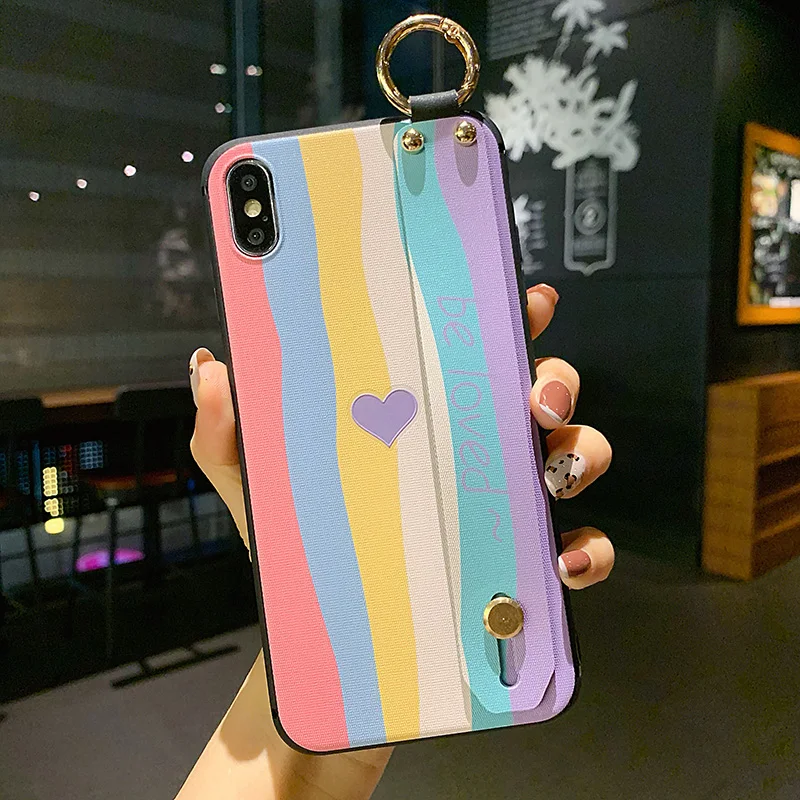 Чехол-держатель для Oppo Realme C11 C15 8 C21 C21Y C17 7i C1 Q pro Reno 2 3 4 5 6 Z A15 A16 A53 A54 A74 A94 F11 | Мобильные