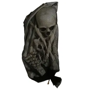 

Haunted House Secret Room Bar Props Halloween Party Horror Decoration 28 Pieces Of Broken Bones Skull Skeleton Props