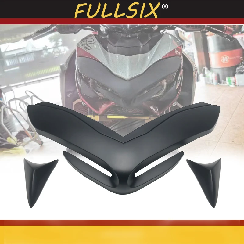 Motorcycle Front Fairing Aerodynamic Winglets For Kawasaki Z900 2017 2020 Front Beak Nose Cone Extension Cover Extender|Covers Ornamental Mouldings| - AliExpress Motorcycle Front Fairing Aerodynamic Winglets For Kawasaki Z900 2017 2020 Front Beak Nose Cone Extension Cover Extender|Covers Ornamental Mouldings| - AliExpress