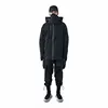 Pupil travel функциональная куртка с широкими карманами по бокам со съемным капюшоном и воротником techwear ninjawear в японском стиле ► Фото 2/5