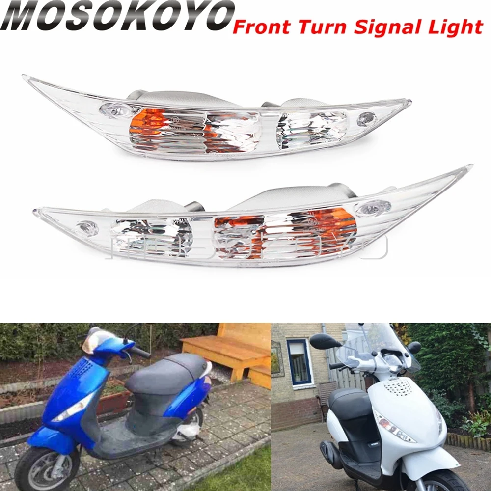 Moto 12V Indicatore Di Direzione Anteriore Lampeggiante Indicatore Luminoso Scooter Per Zip 125 2 Sp 50Cc 100Cc 125Cc Ac Lc 4 Tempi Ssl 25