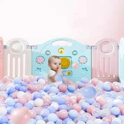 Boule d'océan écologique de couleur mélangée de macaron pour parc de bébé boule colorée de vague d'océan de piscine d'eau douce jouets drôles de bébé enfants 