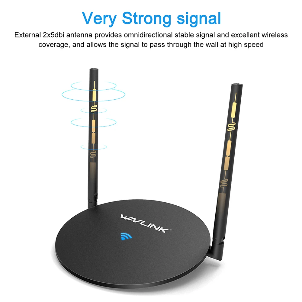 Original Wifi Router 300Mbps Wireless router WiFi repeater With 1WAN+3LAN Ports 2x5dBi Antennas Access point wifi Range extender