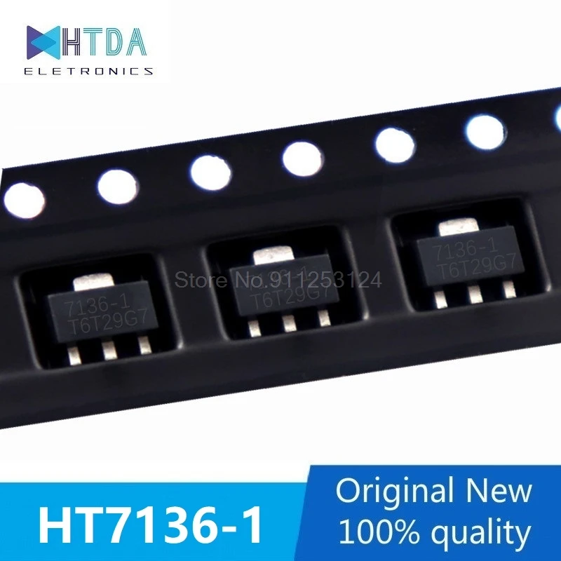 

100 шт./лот HT7136-1 HT7136A-1 HT7136-1 SOT89 в наличии