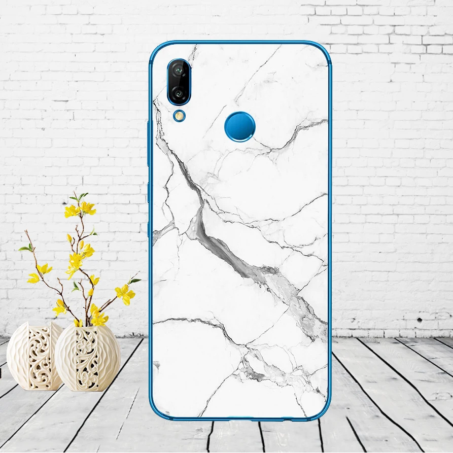 G26 Huawei P20 Lite чехол 5,84 дюйма huawei P20 Lite мягкая резина, термопластичный полиуретан силиконовый чехол для телефона huawei P20 Lite чехол для сумки - Color: G26