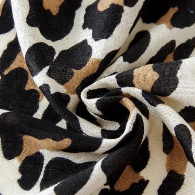 Fashion Ladies New Fashion Leopard Viscose Shawl Scarf Autumn Winter Muffler Headband Foulard Sjaal Wrap Hijab Snood  (3)