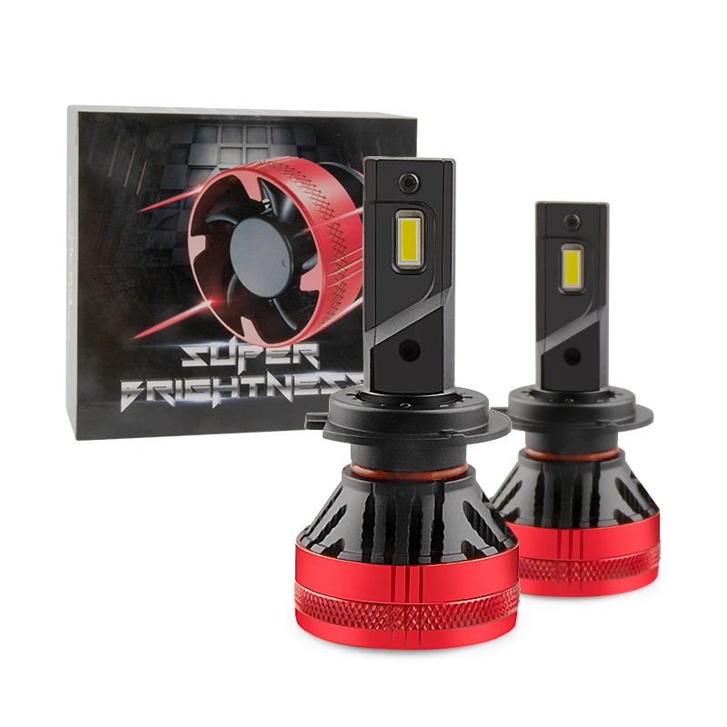 

F5 светодиодный фары комплект 100W 20000LM Canbus H7 светодиодный H1 H4 H8 H11 9005 9006 D2S 9004 9012 HIR2 светодиодный Противотуманные лампы Turbo лампы