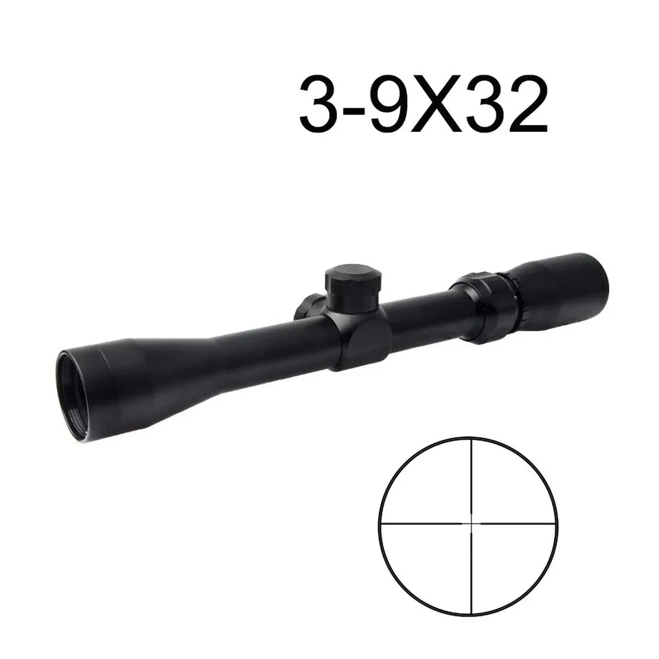 

DREAMY Riflescope 3-9X32 Hunting Scope Airsoft Sight Vane Rifle Telescopic Sight Long Range Scope Collimator Sight