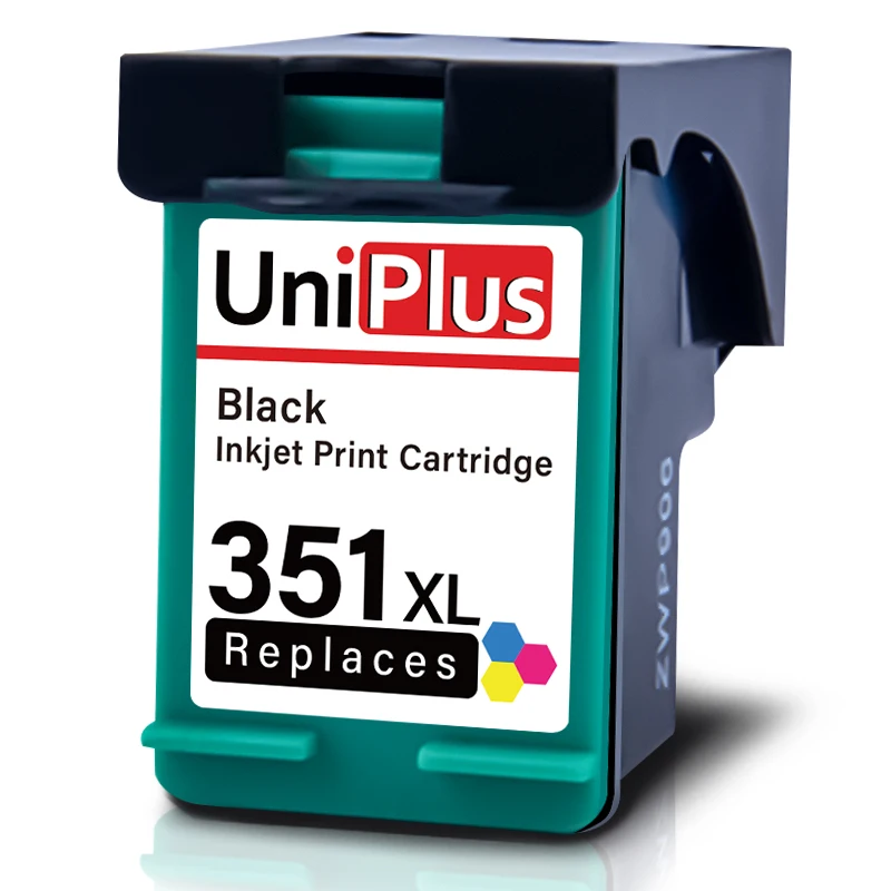 UniPlus 350XL Замена для hp 350 XL hp 350 Черный чернильный картридж для hp OfficeJet J5725 J5730 J5740 J5750 J5780 J5790 C4380 C4400 - Цвет: 351XL Color