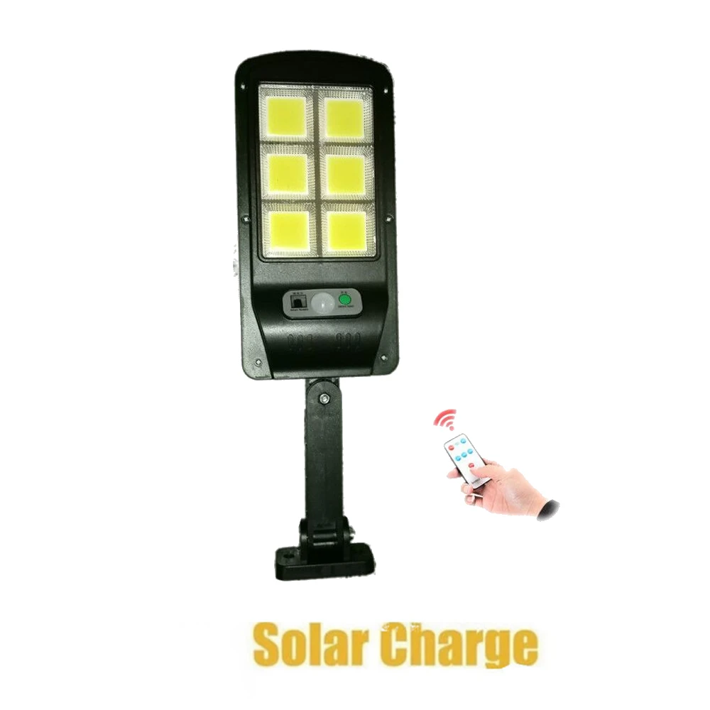 

solar light lamp floodlight reflector Illumination PIR Motion Sensor Wireless Waterproof Outdoor Garden Wall LED remote controll