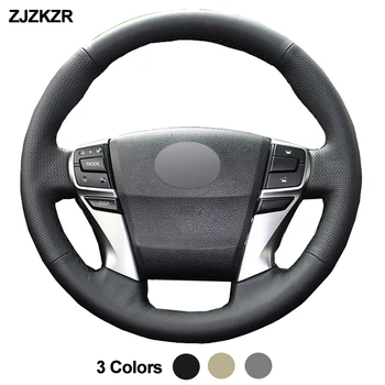

Car Auto Steering-Wheel Cover For Toyota Reiz Mark X 2009 - 2015 Volant Braid on the Steering wheel 2010 2011 2012 2013 2014