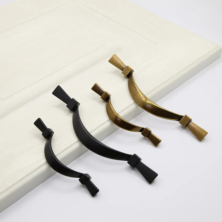 64 96mm Retro Style Black Bronze Kitchen Wine Door