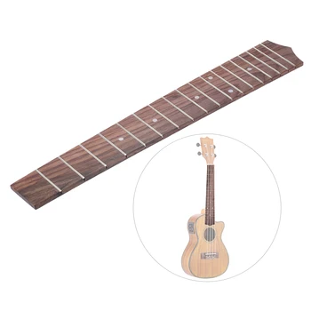 

26 Inch Tenor Ukulele Hawaiian Guitar Rosewood Wood Fretboard Fingerboard 18 Frets