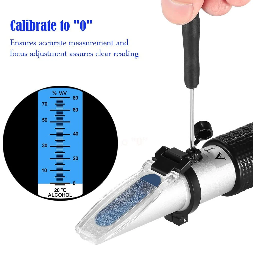 Alcohol Refractometer For Spirit Volume Percent Measurement 2021特集