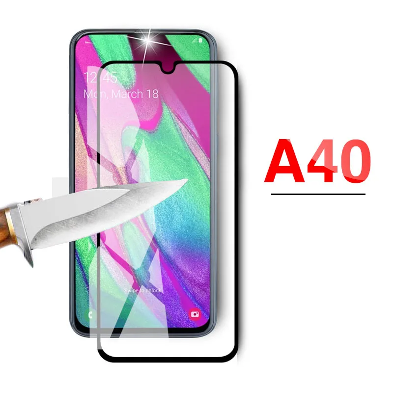 2 шт Защитное стекло для samsung Galaxy A40 A70 A50, Защитное стекло для камеры на Samsun A 50 A 40 40A, защитная пленка