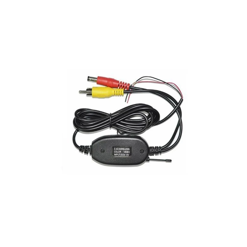 12V 2.4Ghz Car Wireless Transmitter and Receiver for Vehicle Spare Camera/Front Car Camera