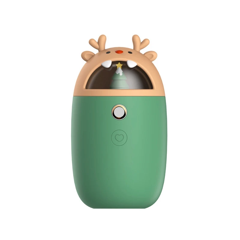 

4 in 1 Elk Handy Warmer Hand Heater LED Light USB Chargeable Mobile Power Hand Heater Portable Water Spray Meter